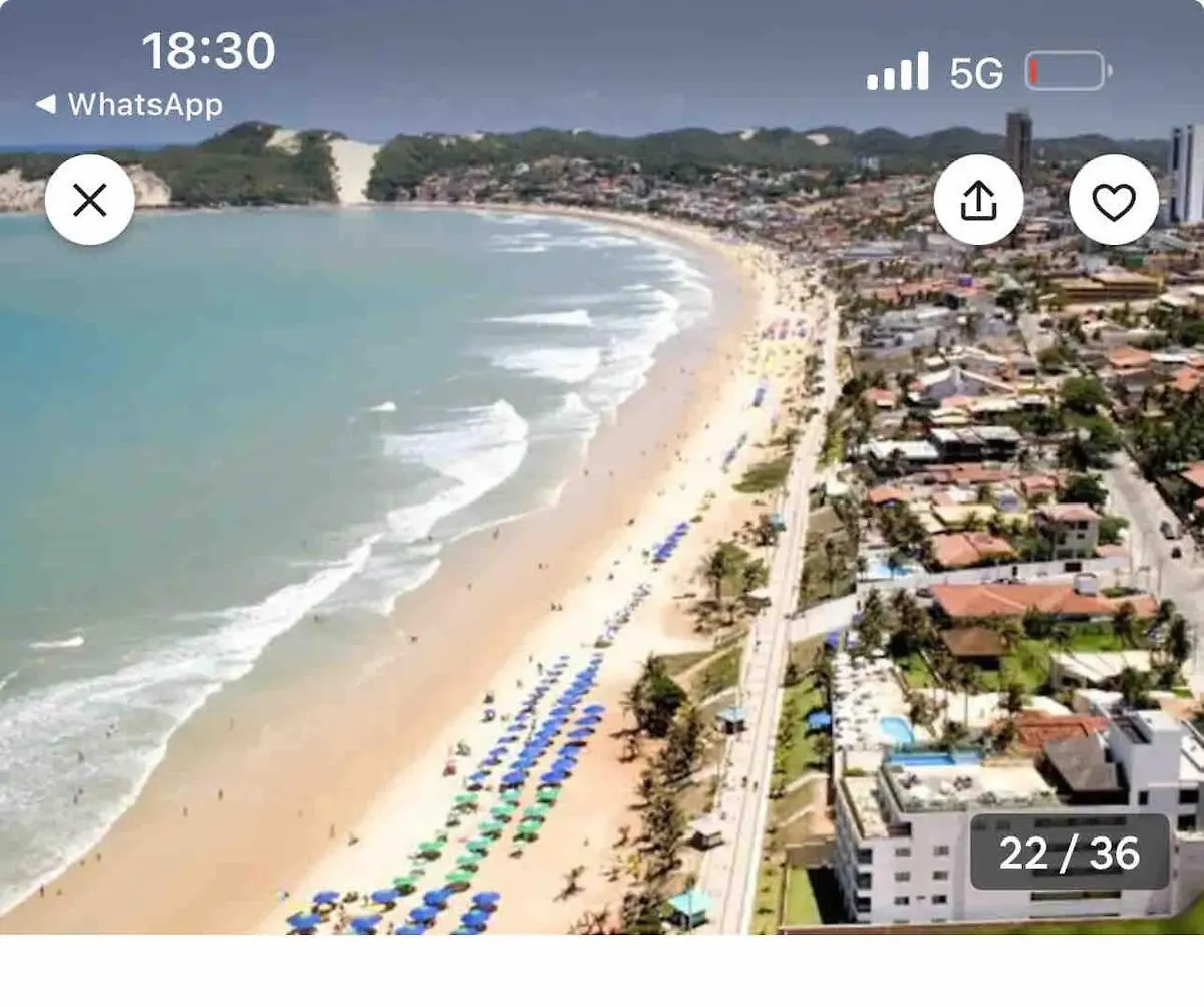 Appartement Apartamento Pe Na Areia Em Ponta Negra Natal